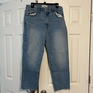 Abercrombie & Fitch Light Blue Straight Jeans